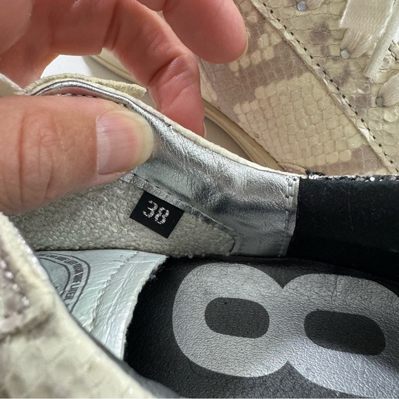 P448 John Python Glitter Sneaker Shoes - Picture 10 of 11